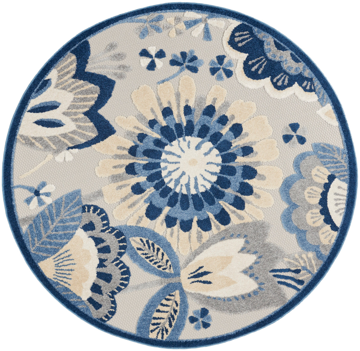 Aloha ALH25 Blue Grey Rug