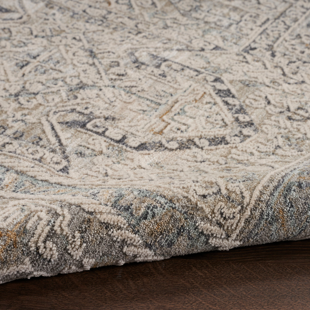 Lynx LNX01 Ivory Grey Blue Rug