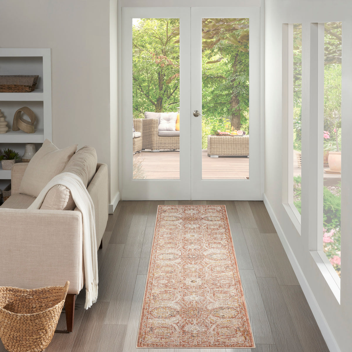 Antique Fusion ANF03 Brick Rug