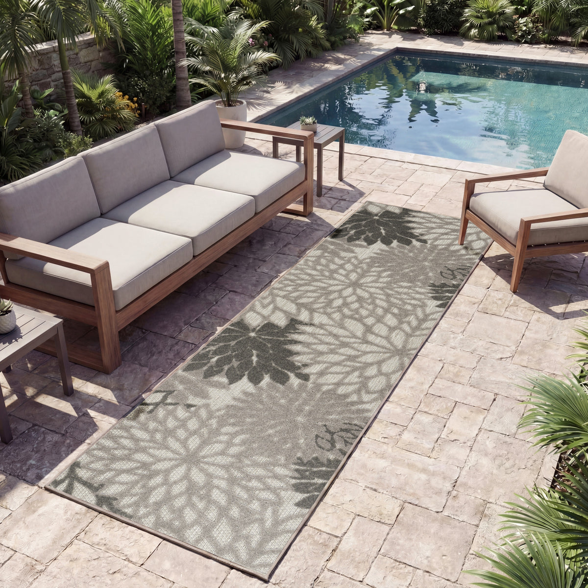 Aloha ALH05 Silver Grey Rug