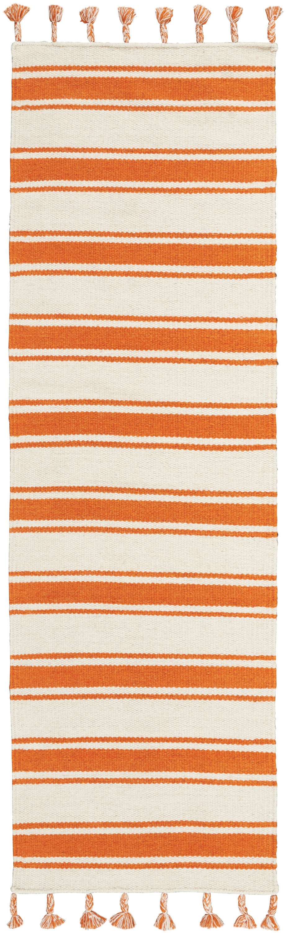 Rio Vista DST01 Ivory/Orange Rug