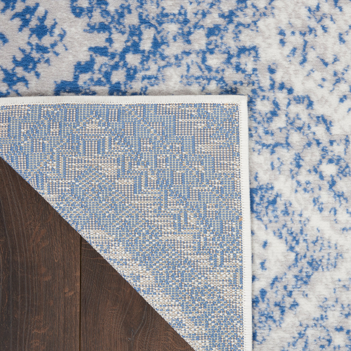 Whimsicle WHS17 Ivory Blue Rug
