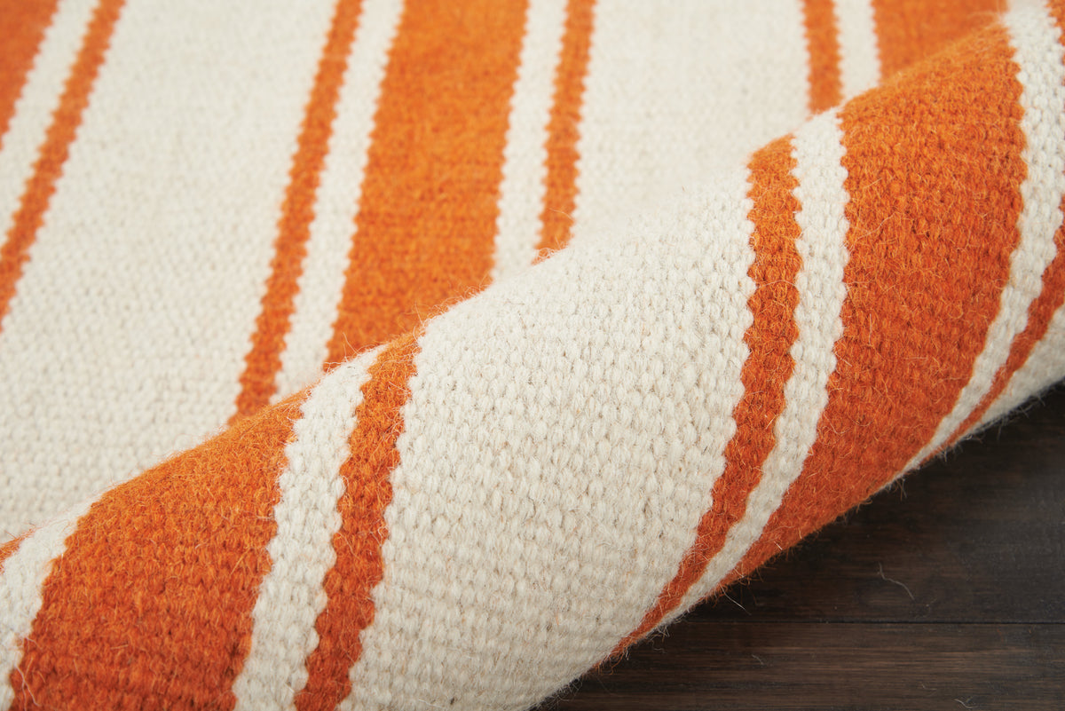 Rio Vista DST01 Ivory/Orange Rug