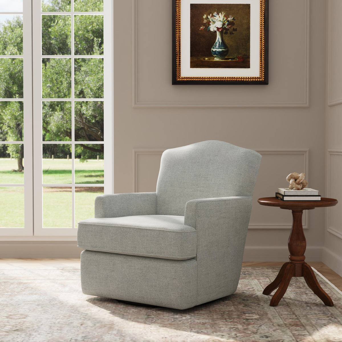 Judge Fabric Swivel Chair