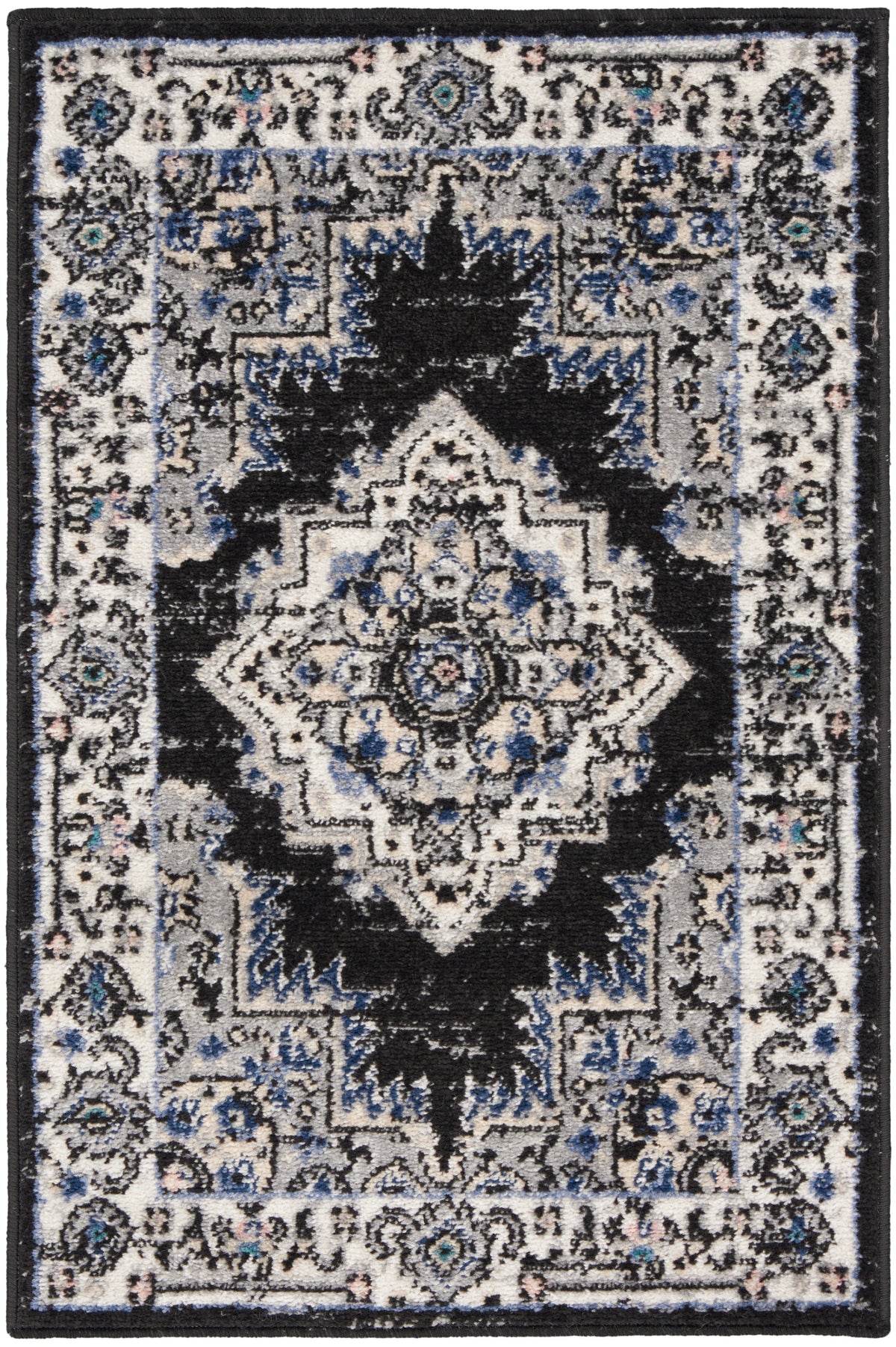 Passion PSN03 Black Ivory Rug