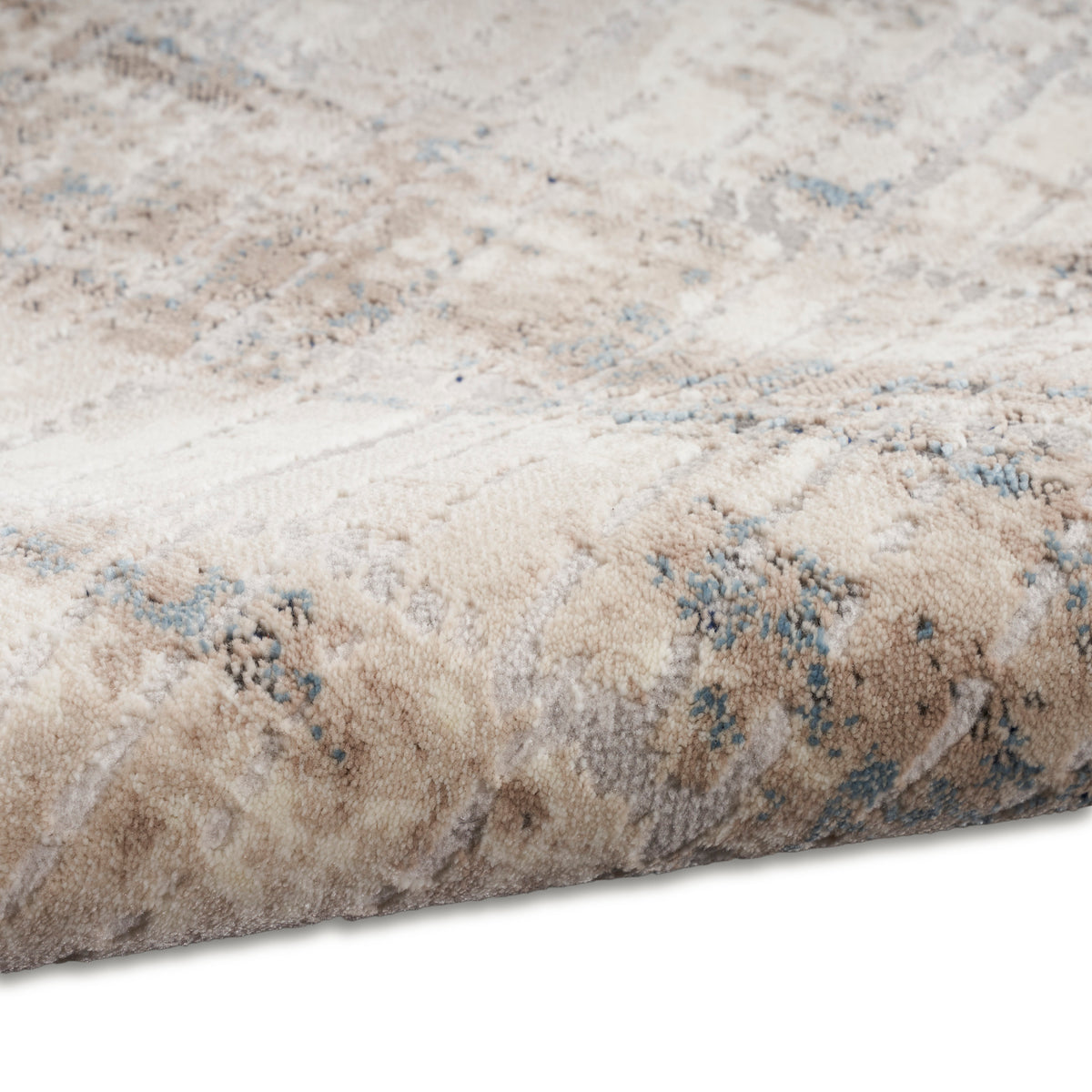 CK022 Infinity IFN02 Ivory Grey Blue Rug