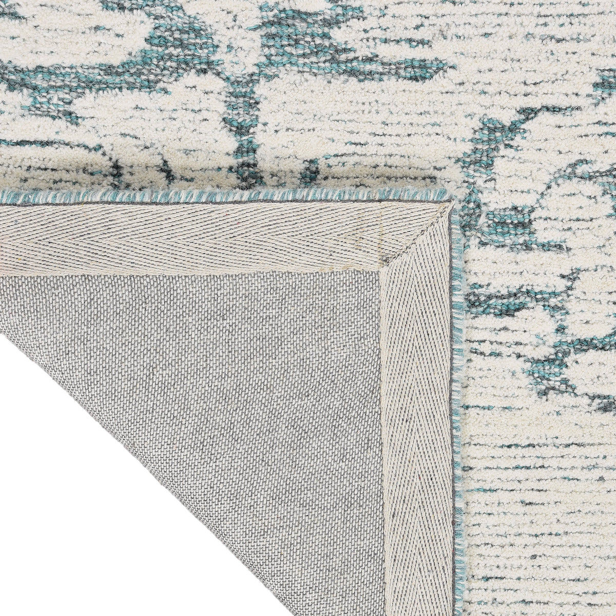 CK009 Sculptural SCL01 Teal Rug