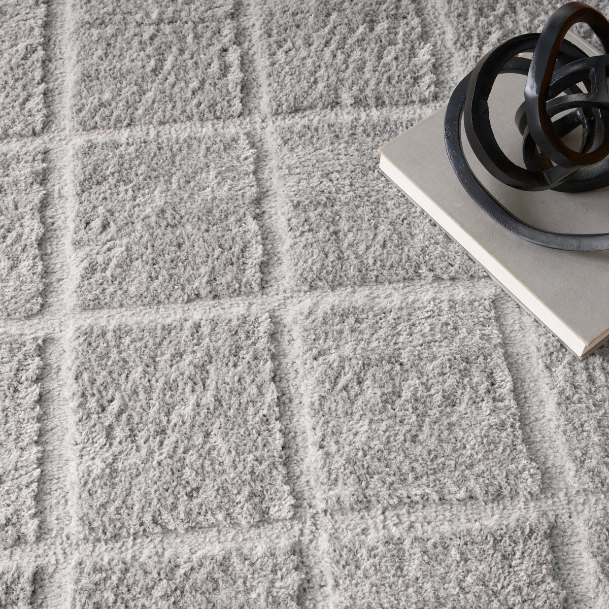 West End Ave WTE01 Grey Rug
