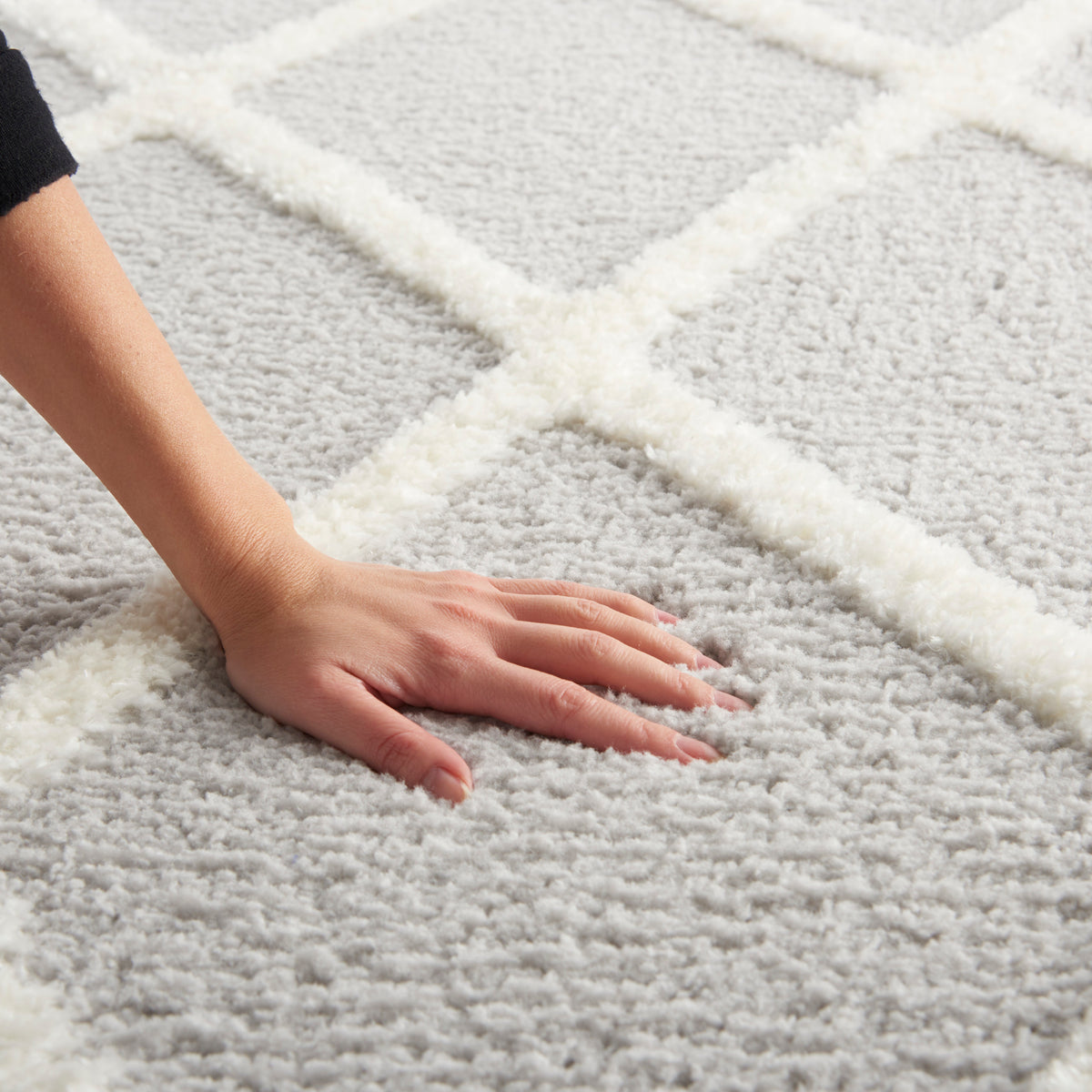 Feather Soft FEA01 Grey Ivory Rug