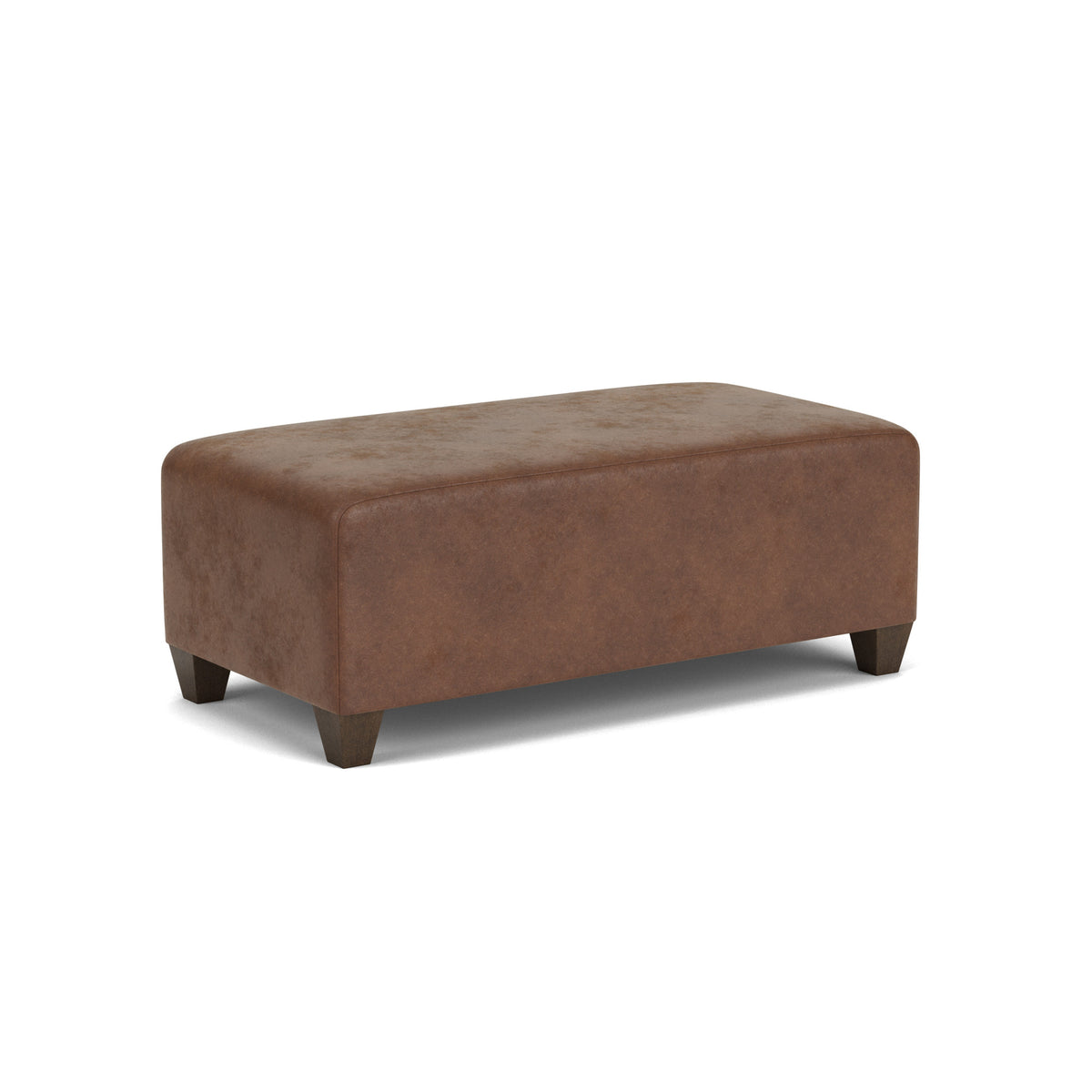 Cascade Fabric Rectangular Cocktail Ottoman