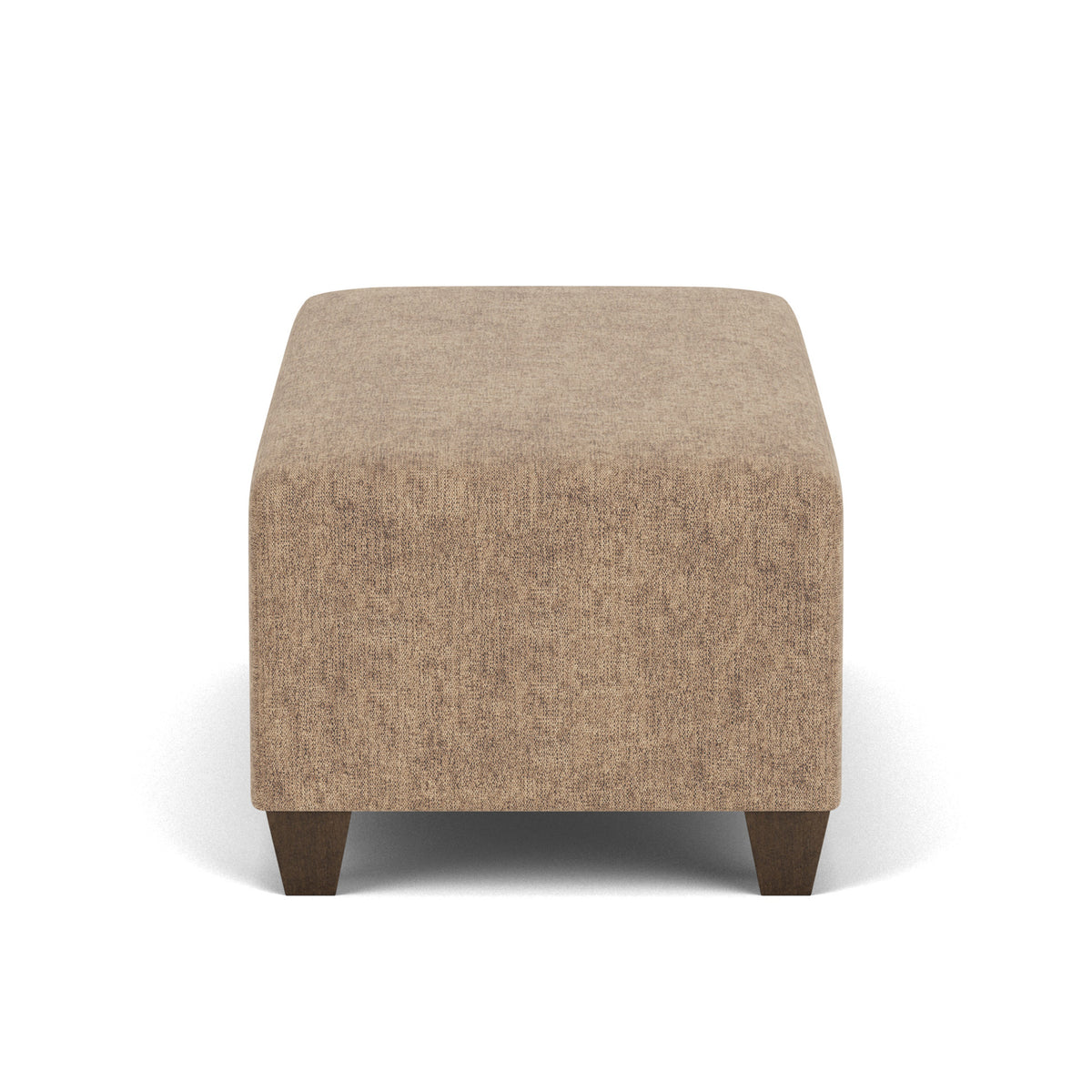 Cascade Fabric Rectangular Cocktail Ottoman