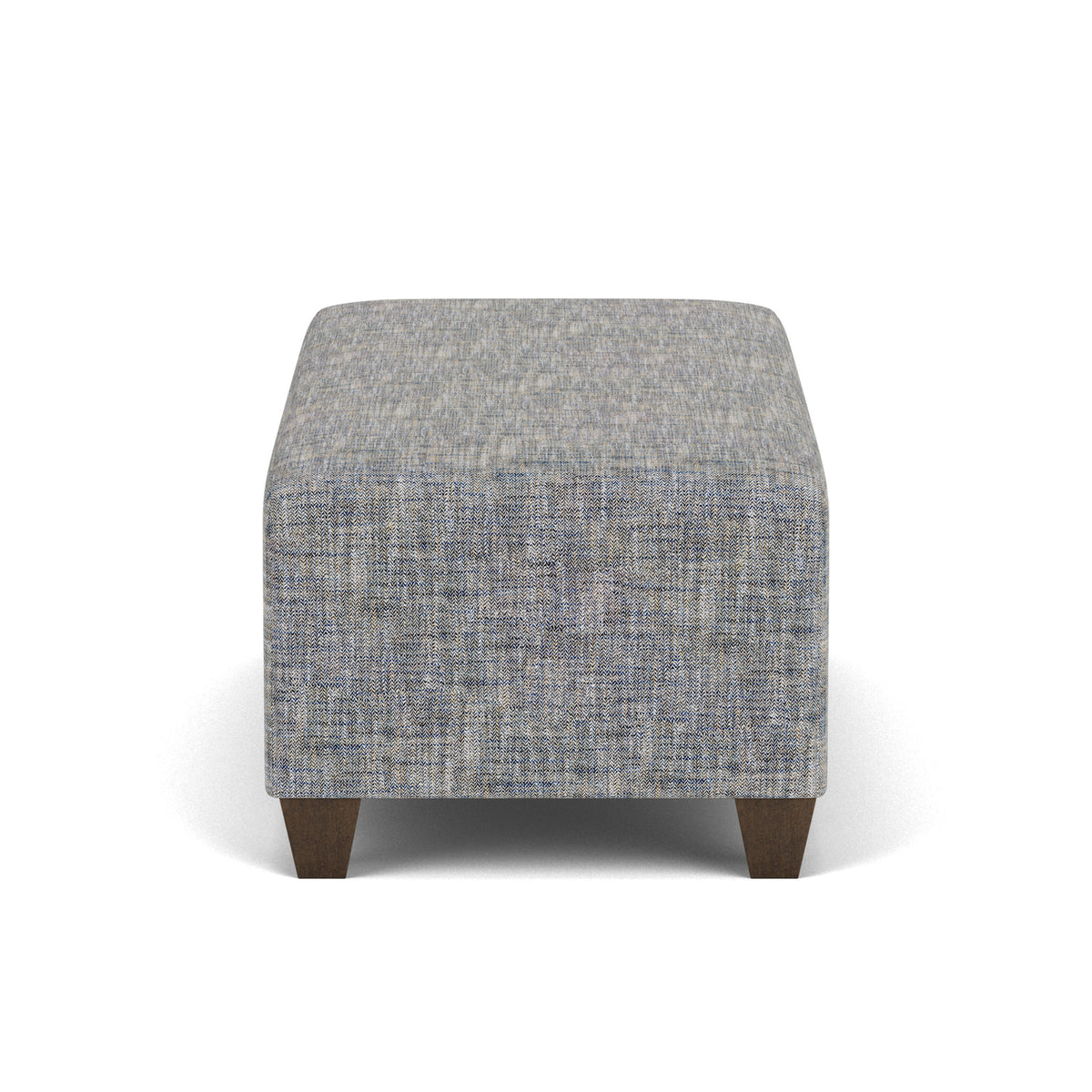 Cascade Fabric Rectangular Cocktail Ottoman