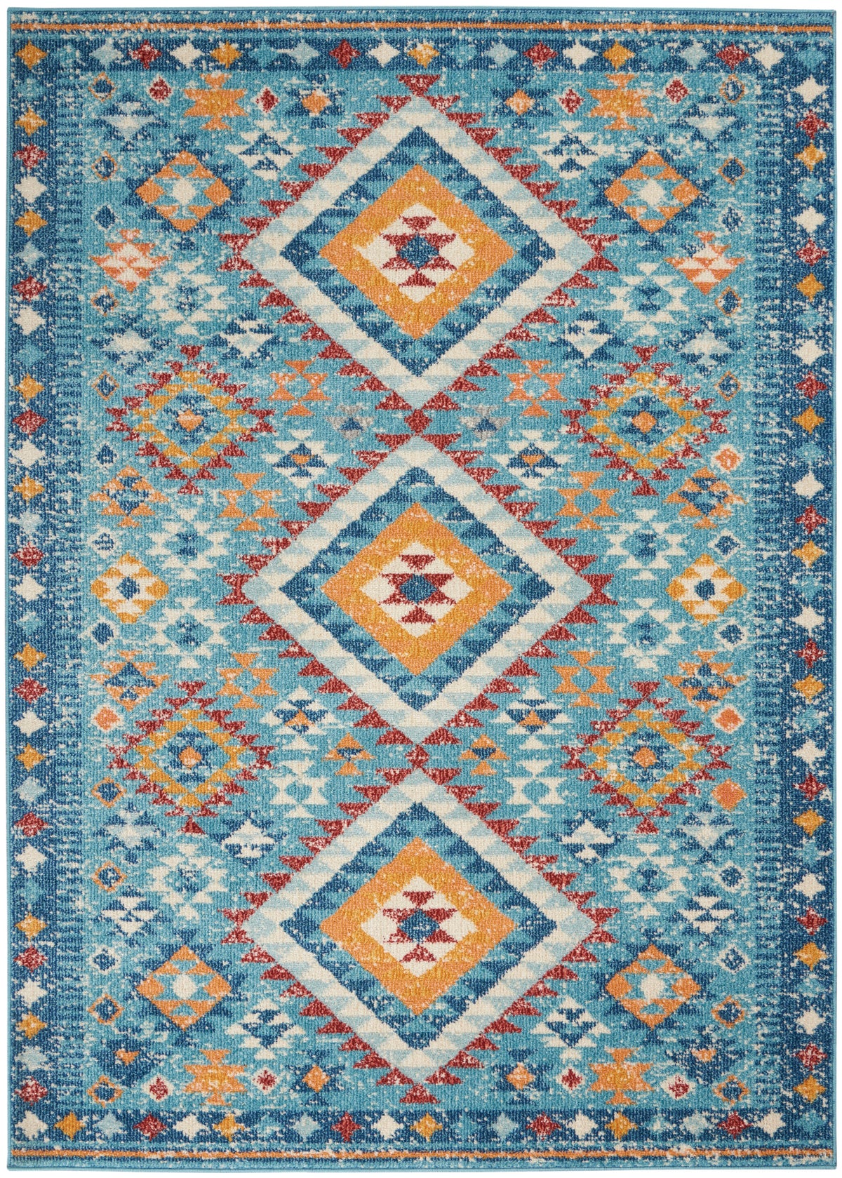 Passion PSN47 Blue Multicolor Rug