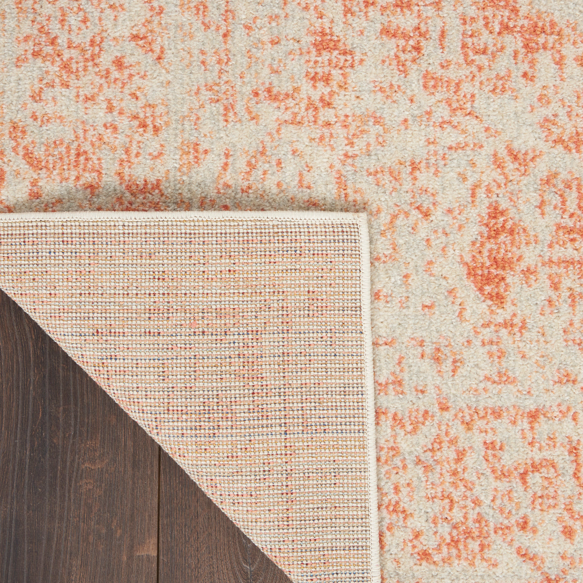 Tranquil TRA05 Ivory Pink Rug