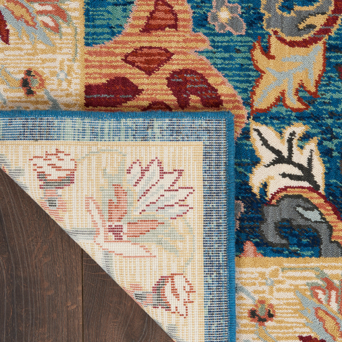 Parisa PSA06 Denim Multicolor Rug