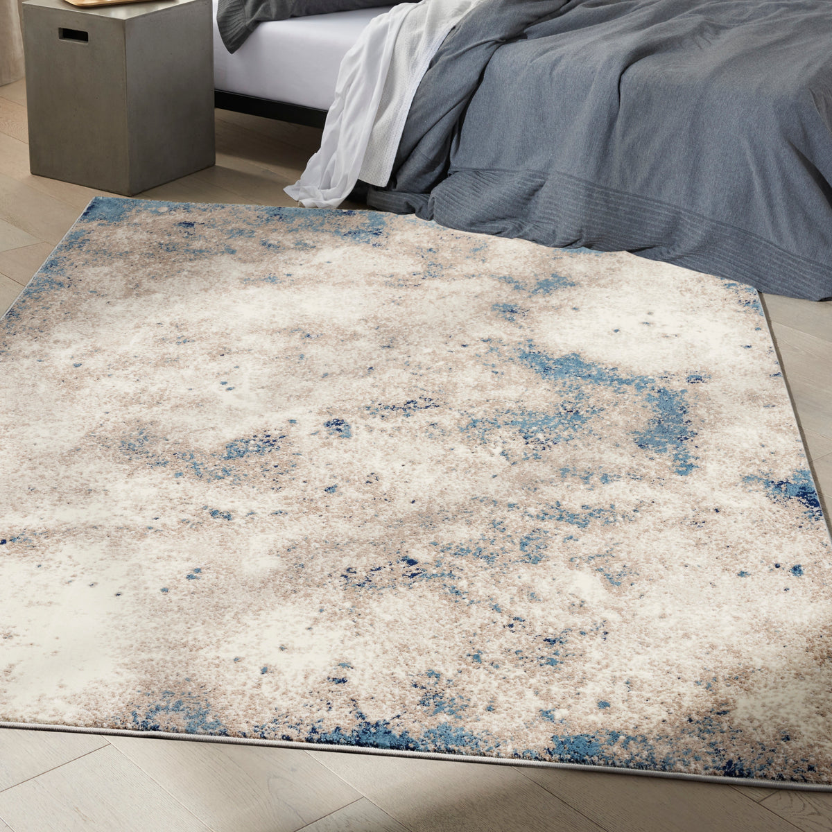 CK022 Infinity IFN05 Ivory Grey Blue Rug