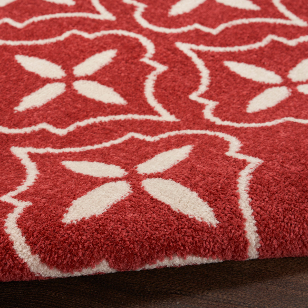Nourison Essentials NRE04 Brick Ivory Rug