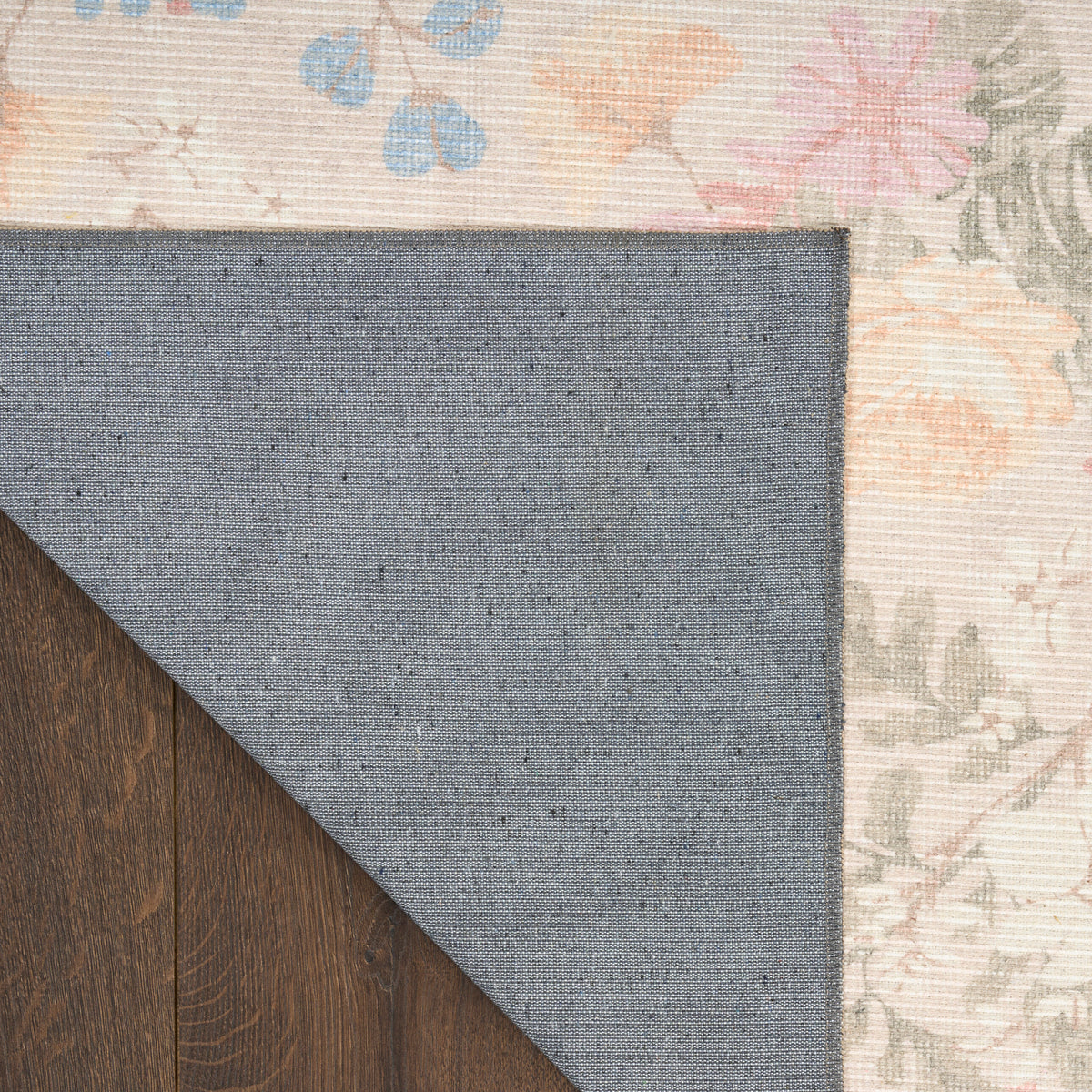 Botanical Washables BOT02 Beige Multicolor Rug