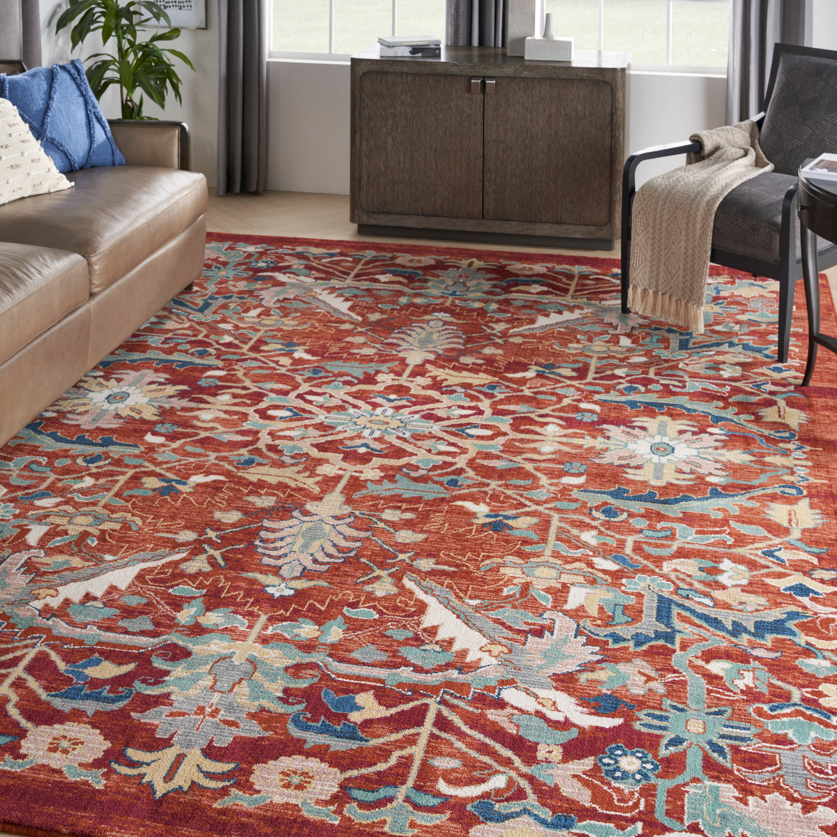 Parisa PSA02 Brick Rug