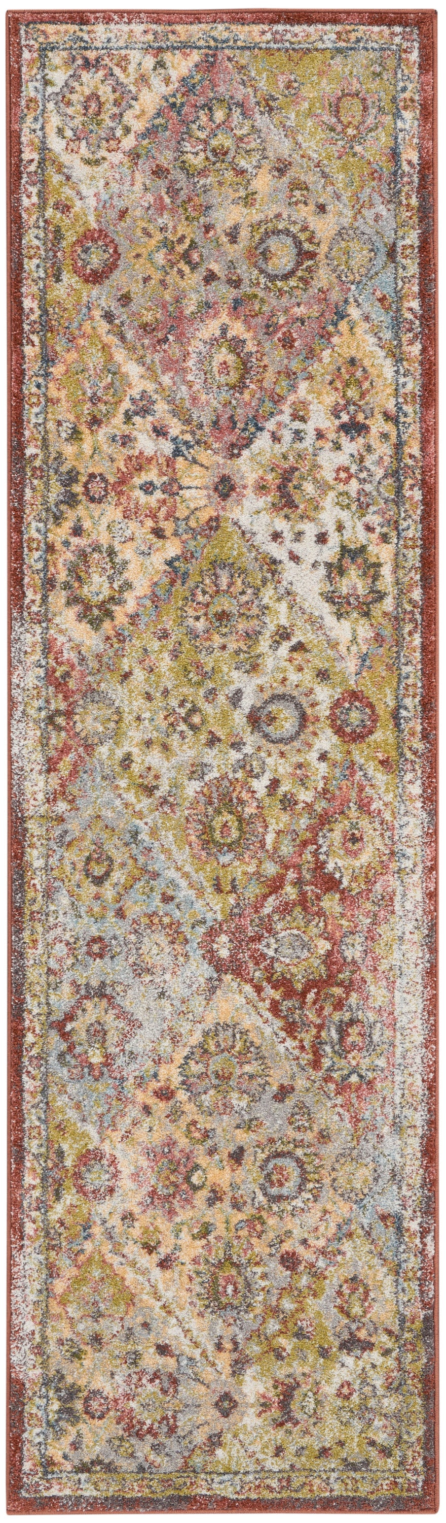 Soraya SOR01 Terracotta Multicolor Rug