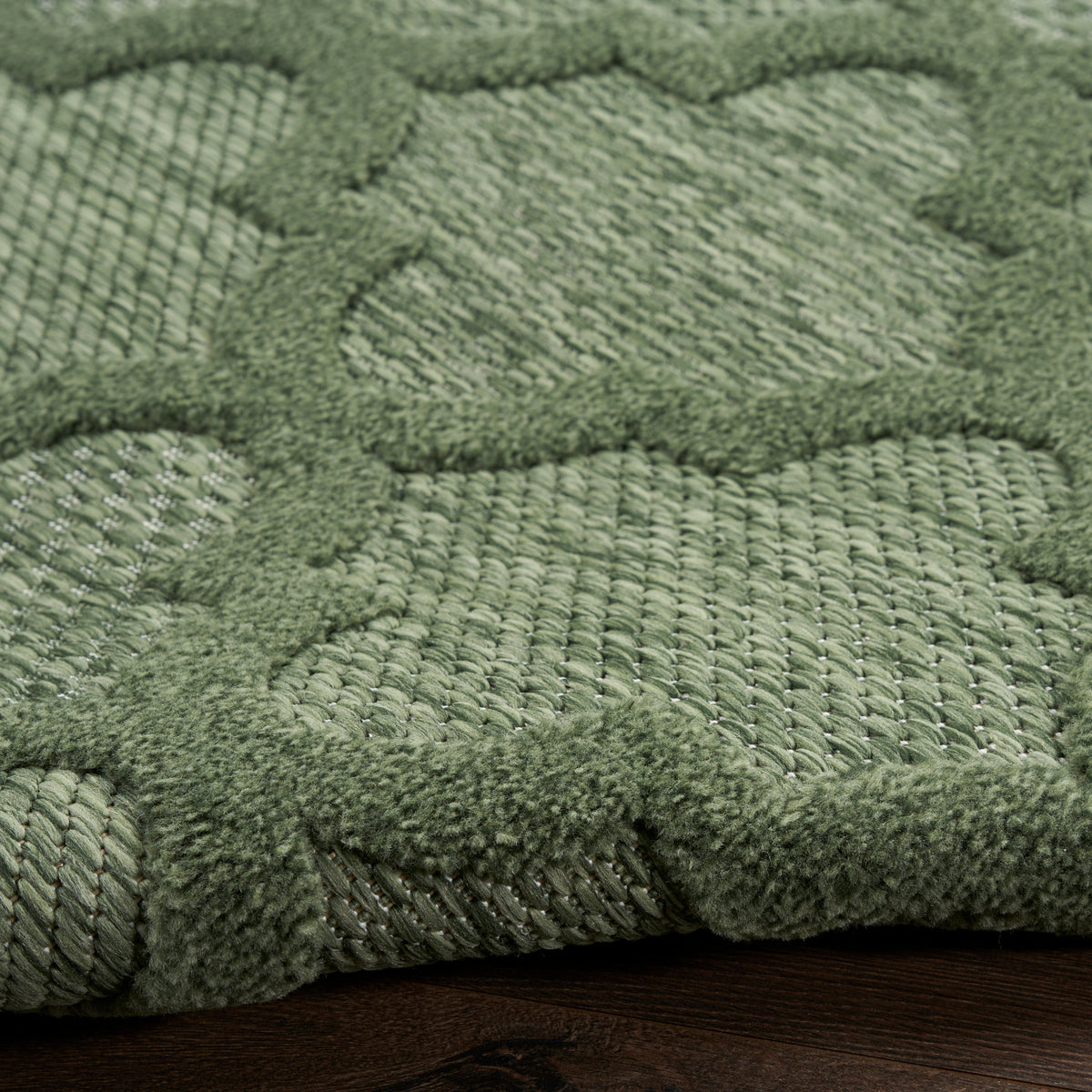 Easy Care NES01 Green Rug
