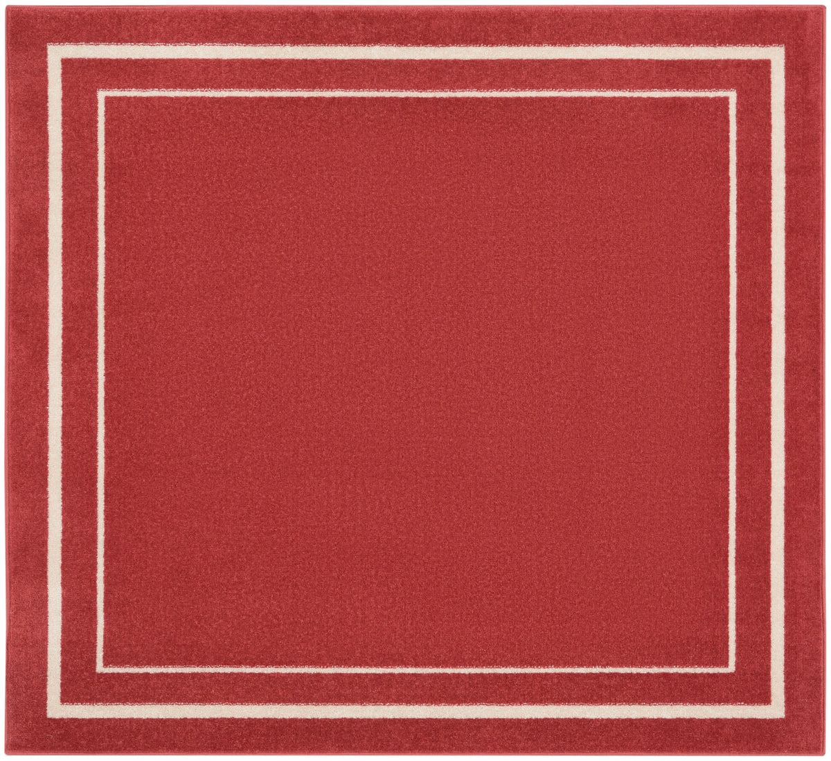 Nourison Essentials NRE02 Brick Ivory Rug