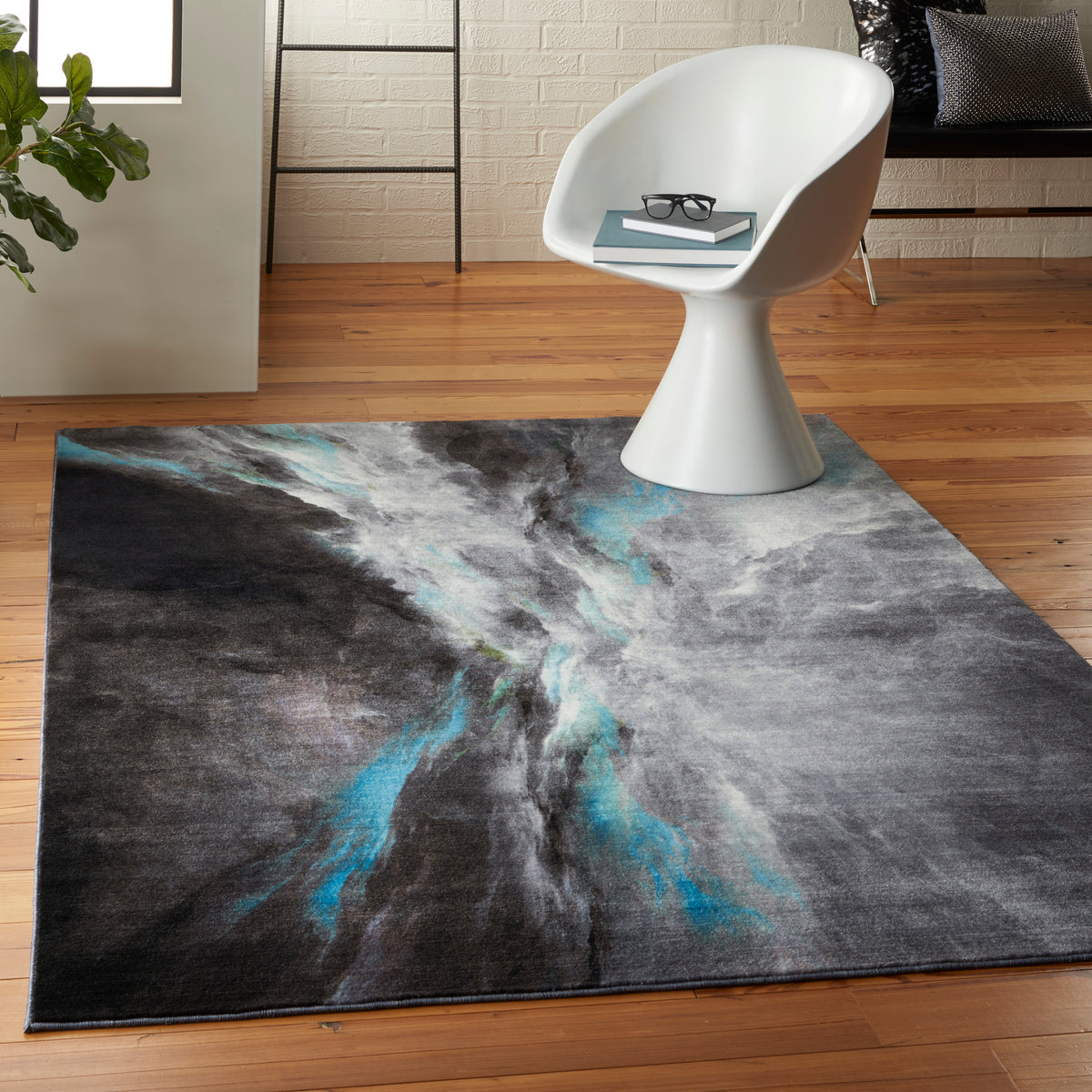 Le Reve LER06 Charcoal Multicolor Rug