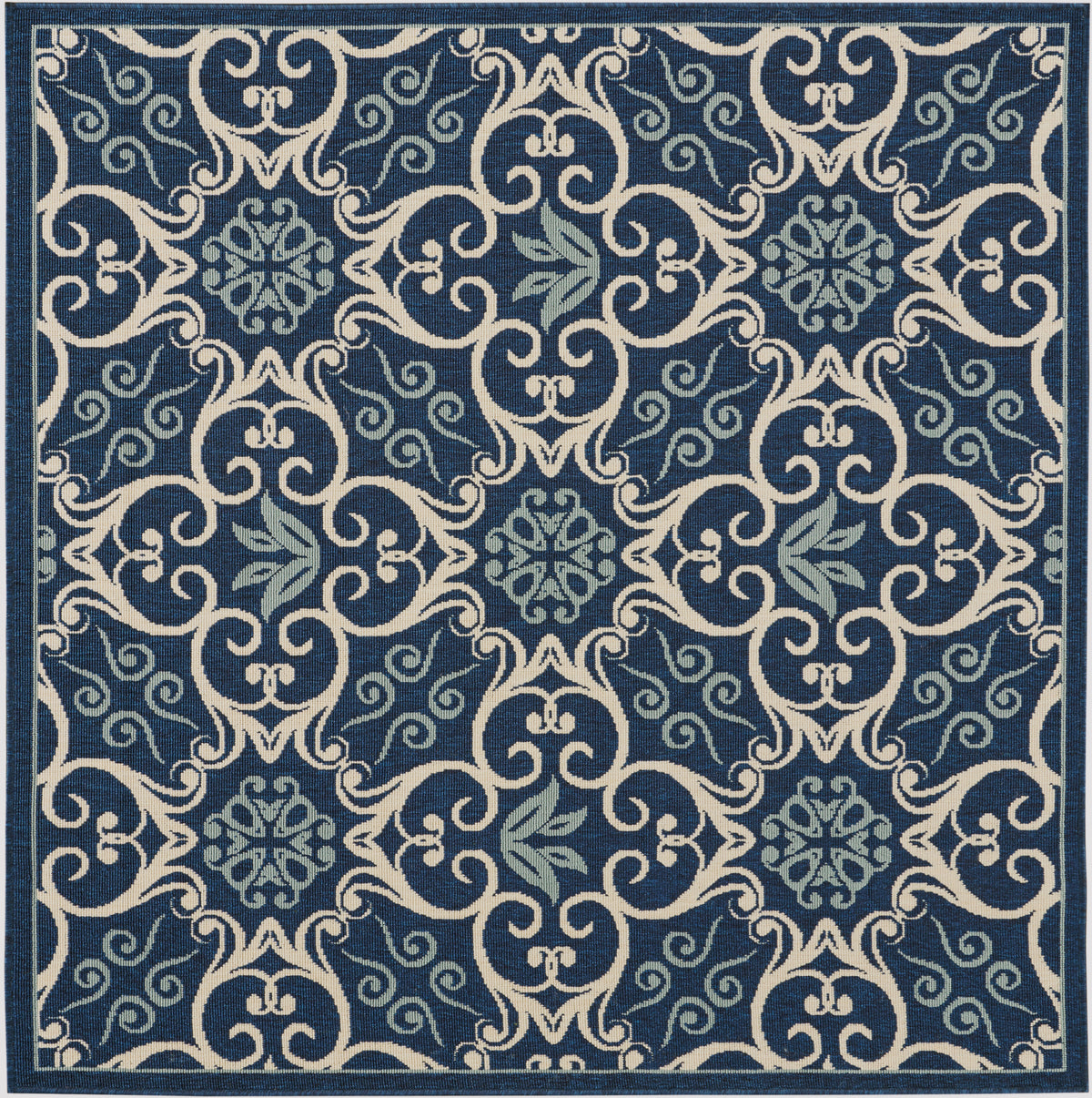 Caribbean CRB02 Navy Rug