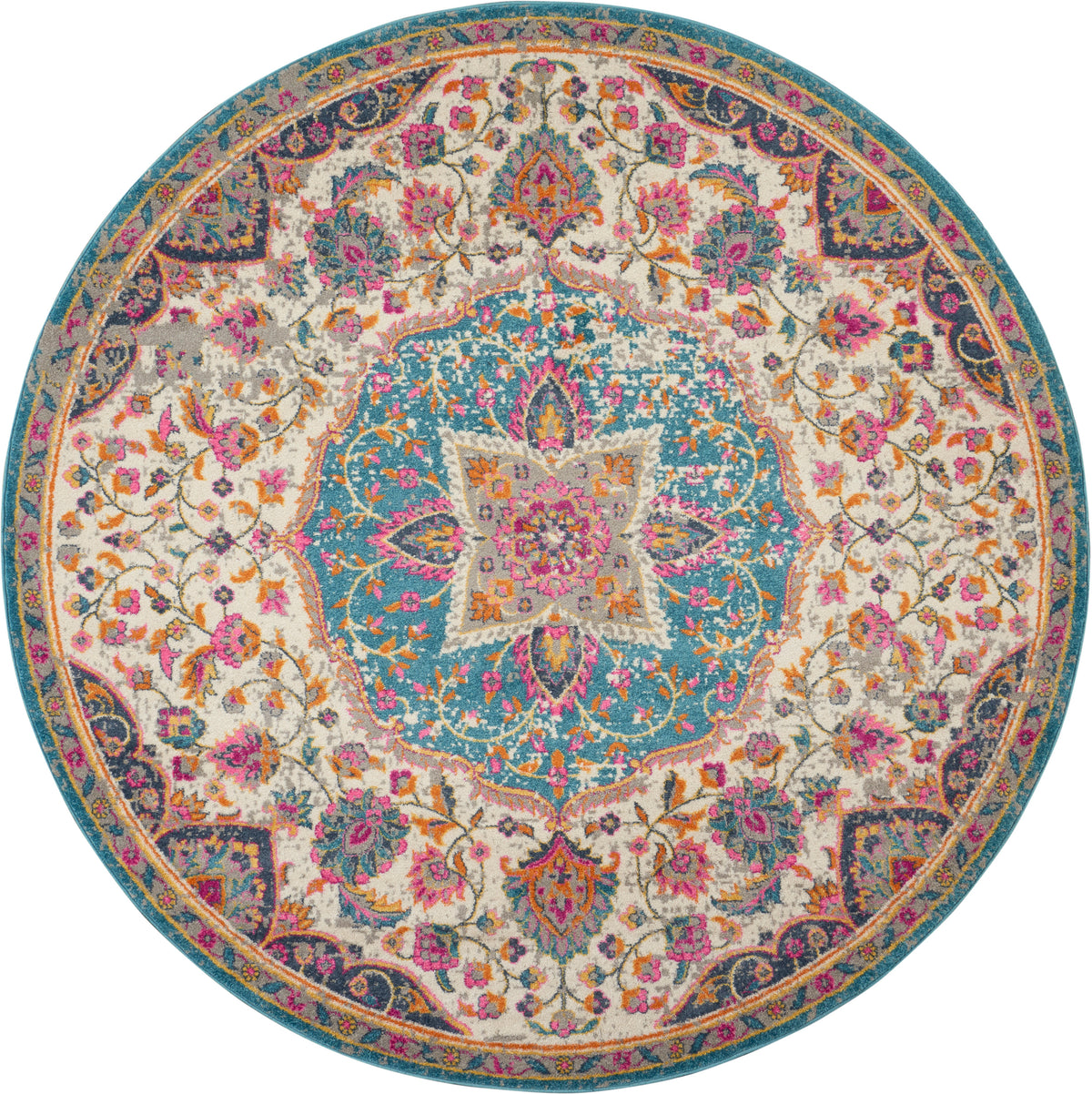 Passion PSN22 Ivory Multicolor Rug