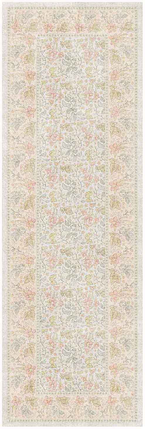Botanical Washables BOT03 Beige Multicolor Rug