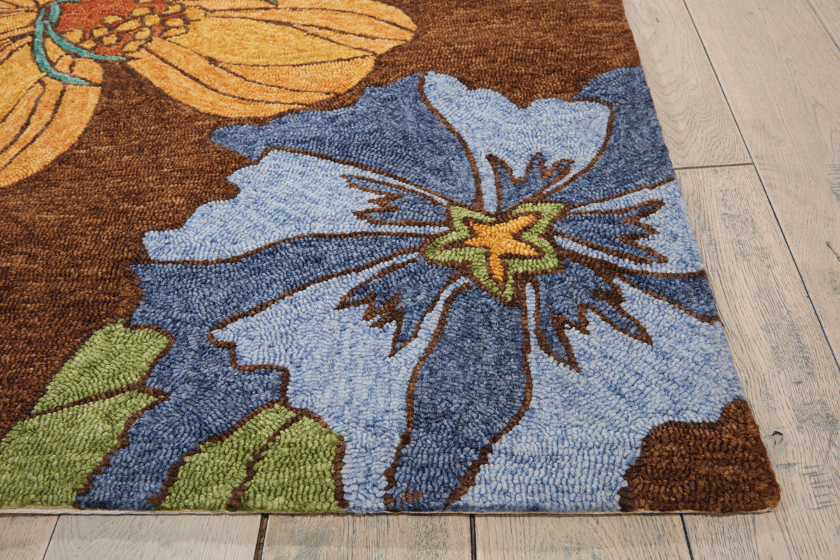 South Beach SOU04 Chocolate Rug