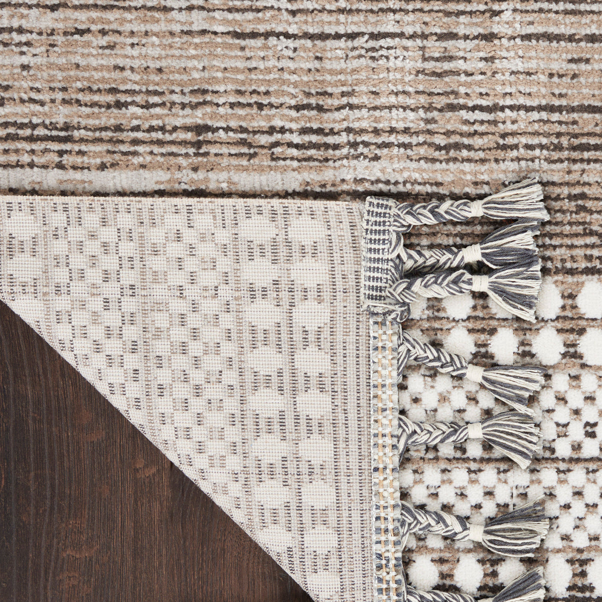 Asilah ASI02 Mocha/Ivory Rug