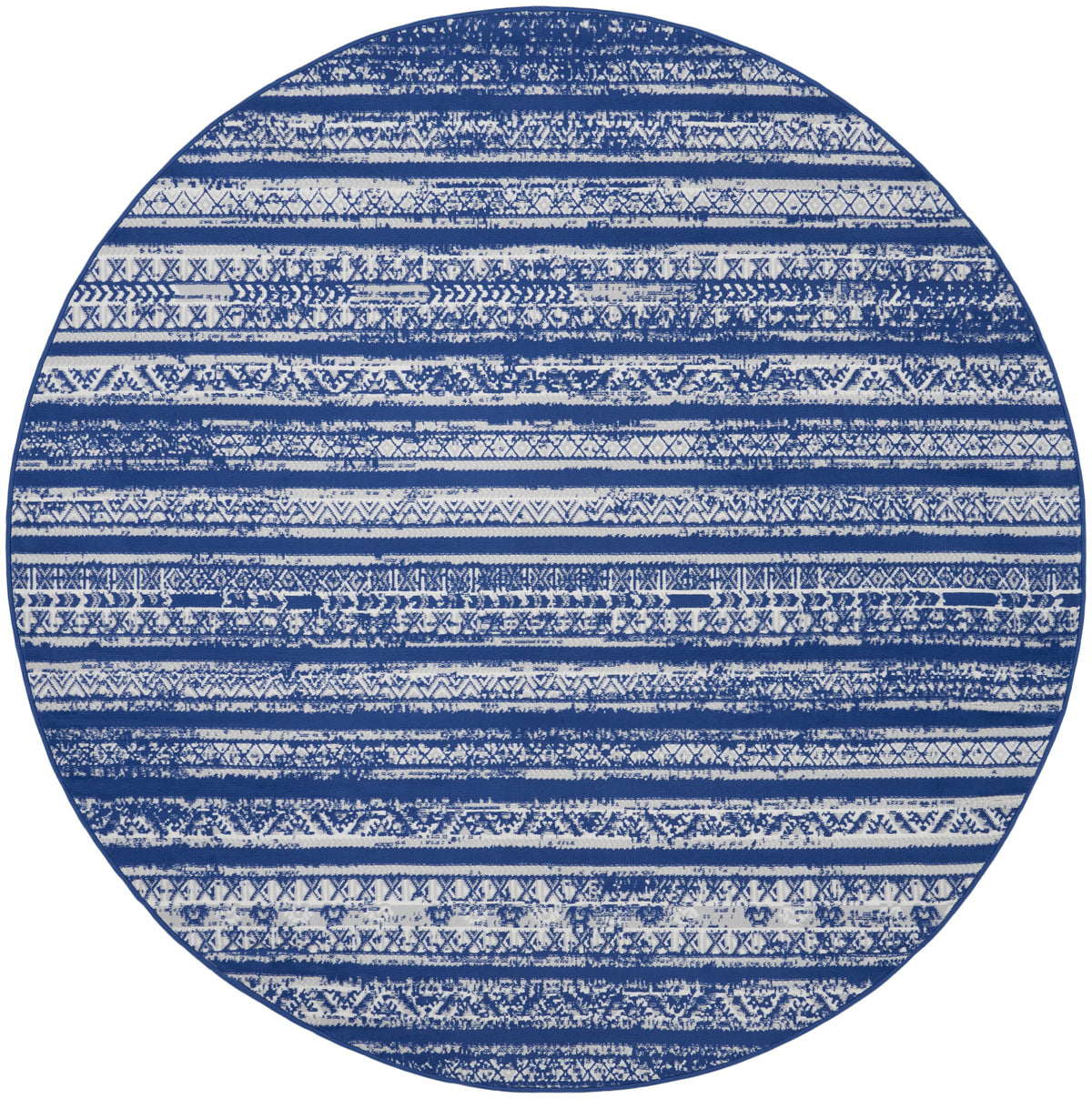 Whimsicle WHS16 Navy Ivory Rug