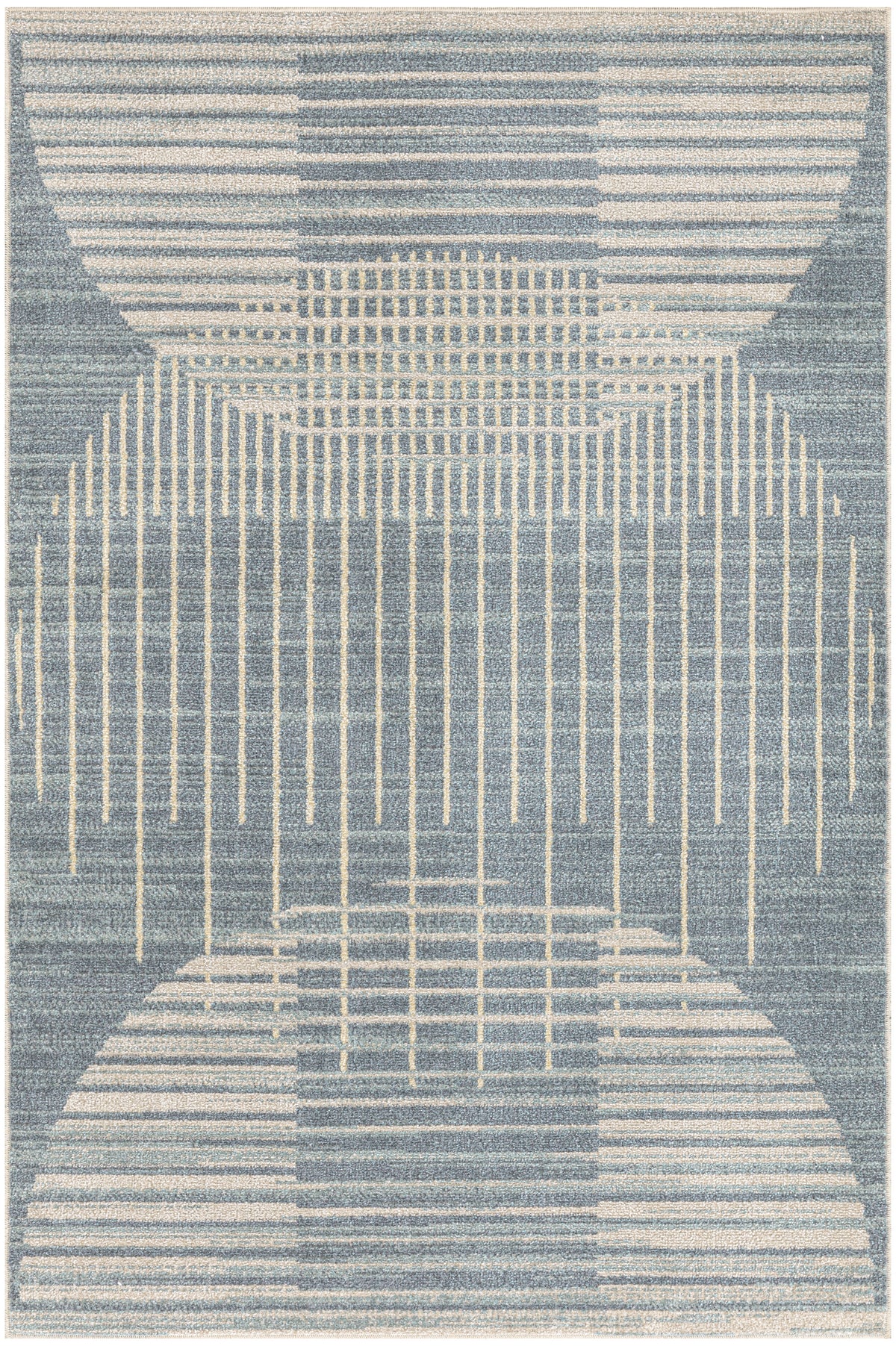 Astra Machine Washable ASW03 Blue Rug