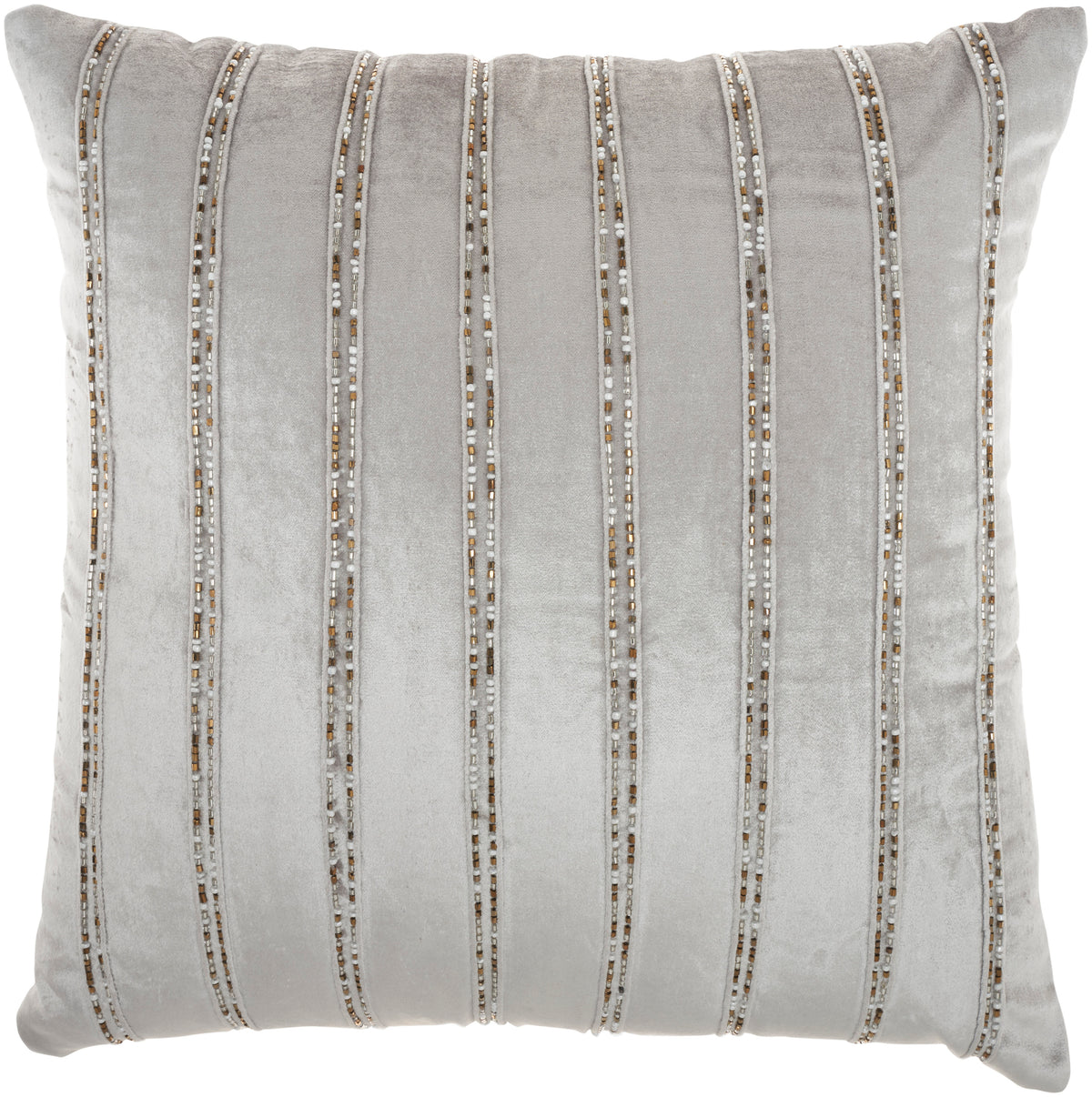Sofia AZ217 Lt Grey 20" x 20" Throw Pillows