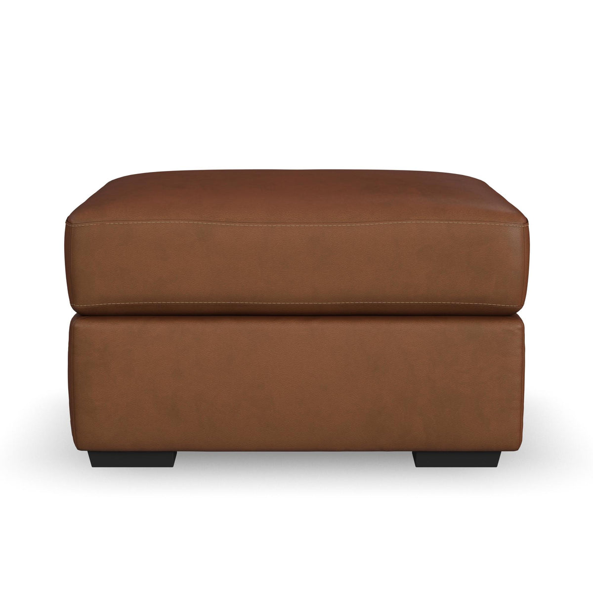 Henry Leather Ottoman