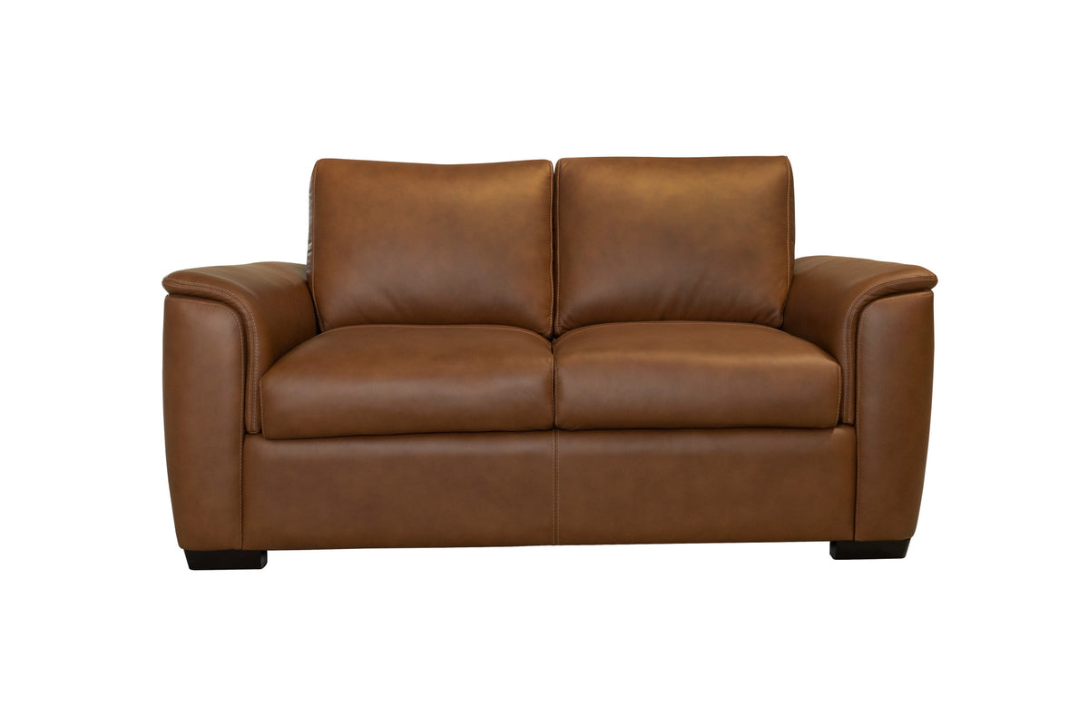 Henry Leather Loveseat