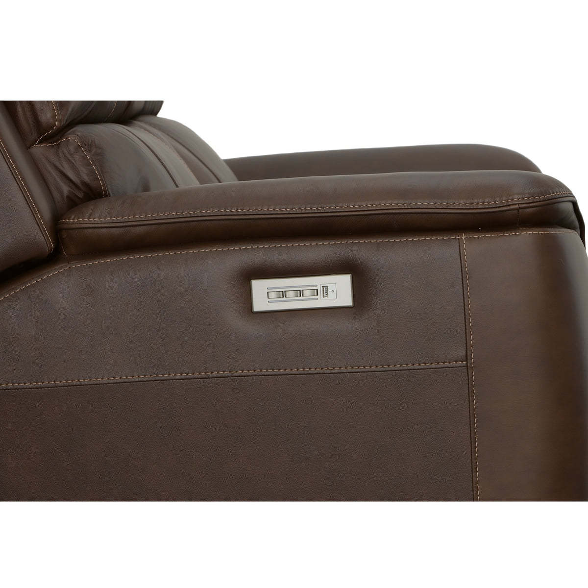 Henry Power Reclining Loveseat with Power Headrests & Lumbar