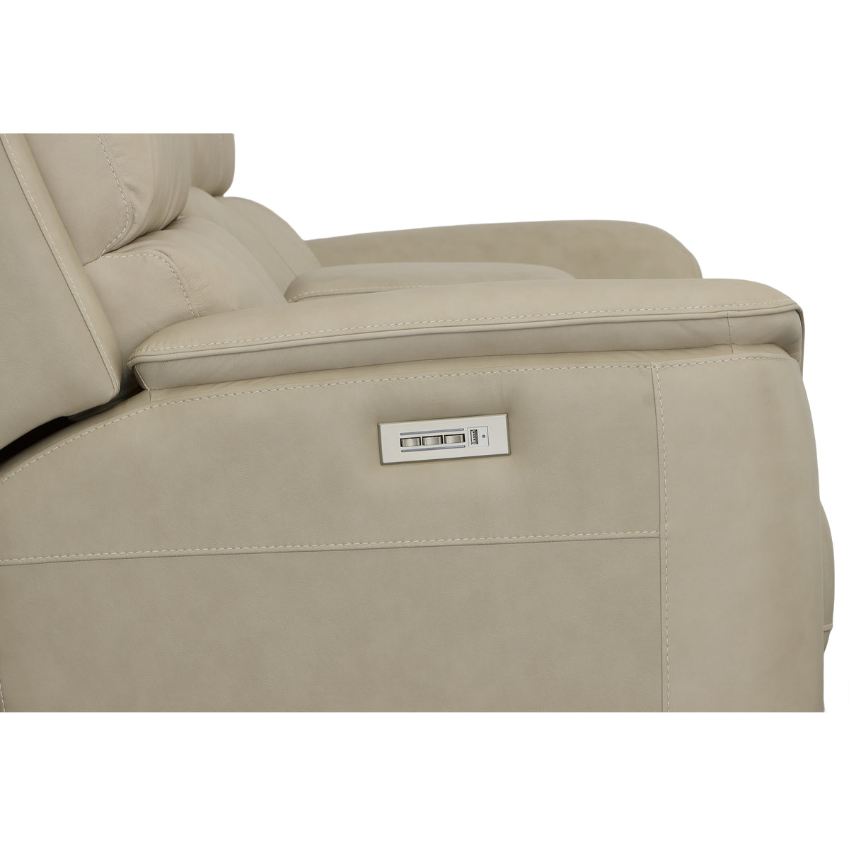 Henry Power Reclining Loveseat with Console & Power Headrests & Lumbar