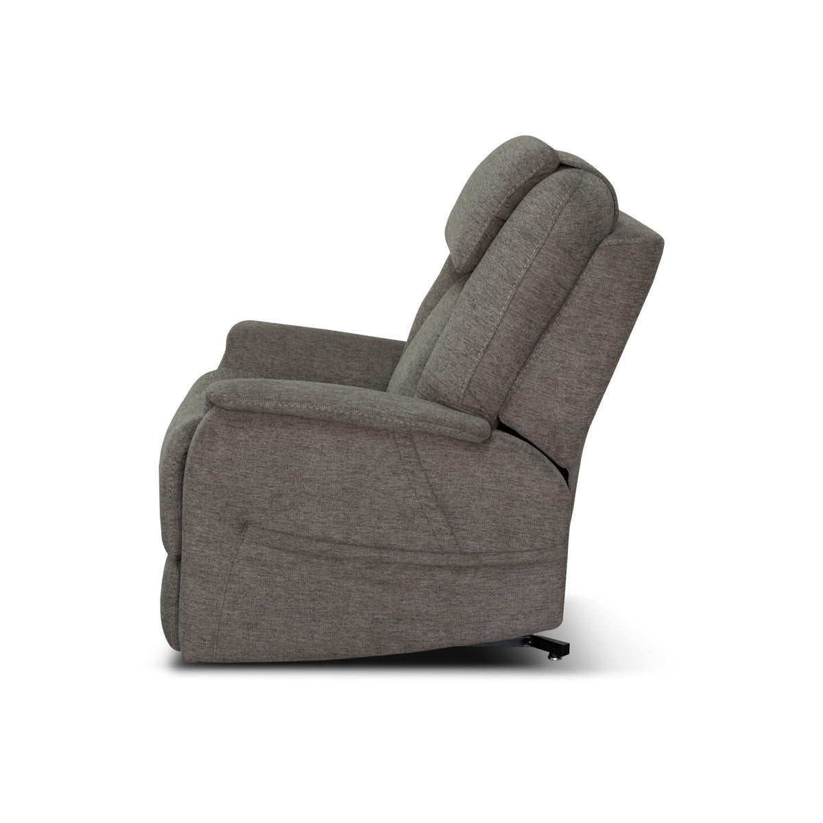 Zecliner Model 3+ Petite Fabric Power Sleep Chair with Power Headrest, Lumbar, Heat & Massage