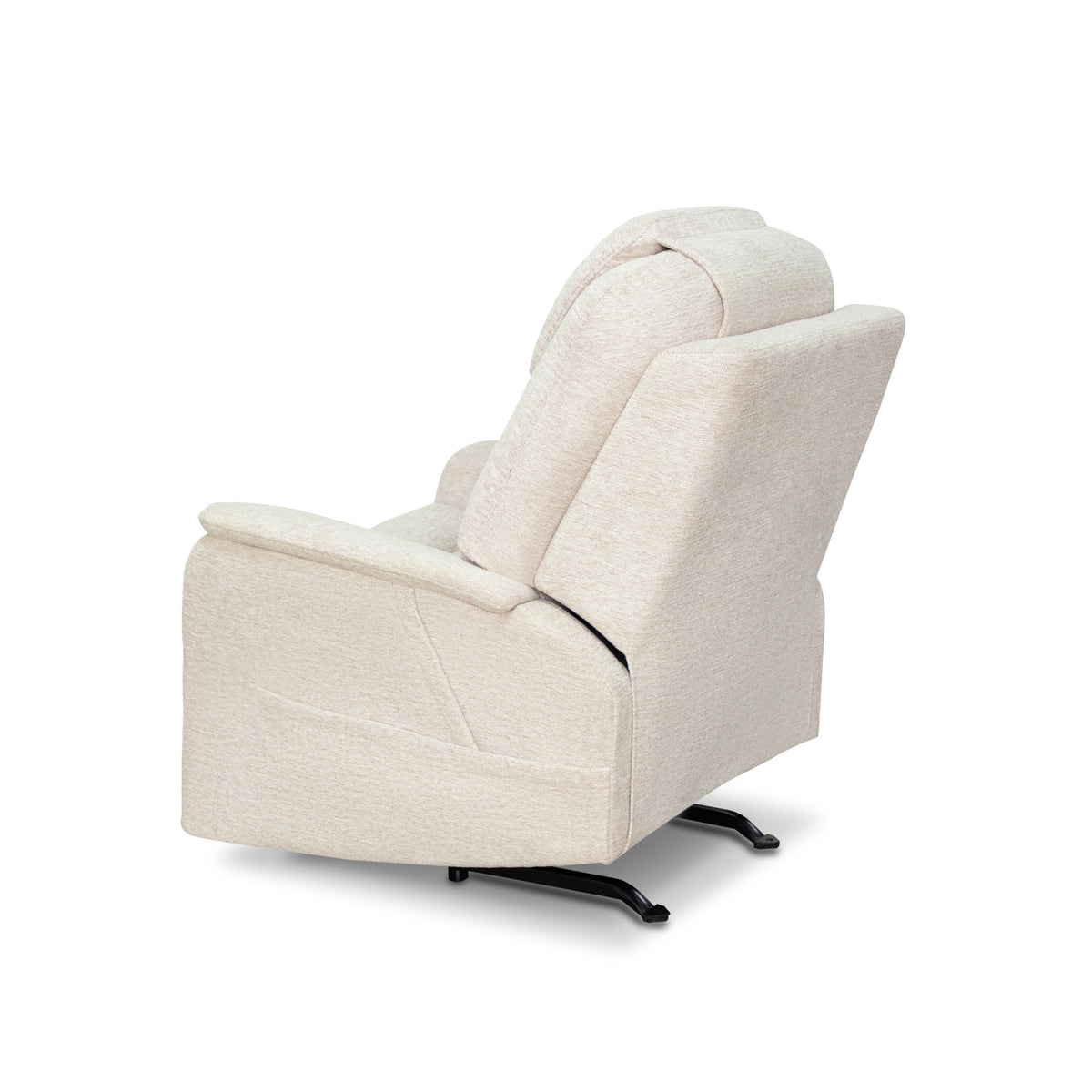 Zecliner Model 3+ Petite Fabric Power Sleep Chair with Power Headrest, Lumbar, Heat & Massage