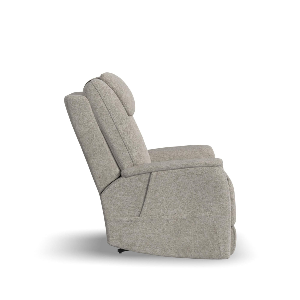 Zecliner Model 3+ Petite Fabric Power Sleep Chair with Power Headrest, Lumbar, Heat & Massage
