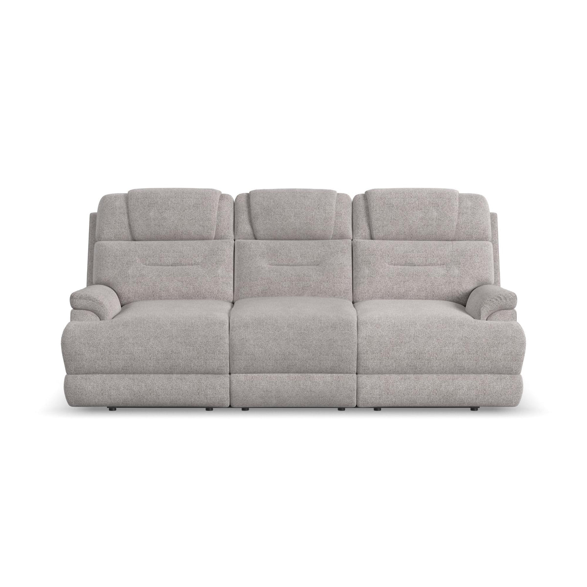 Zecliner Zofa Fabric Power Sleep Sofa with Power Headrests & Lumbar