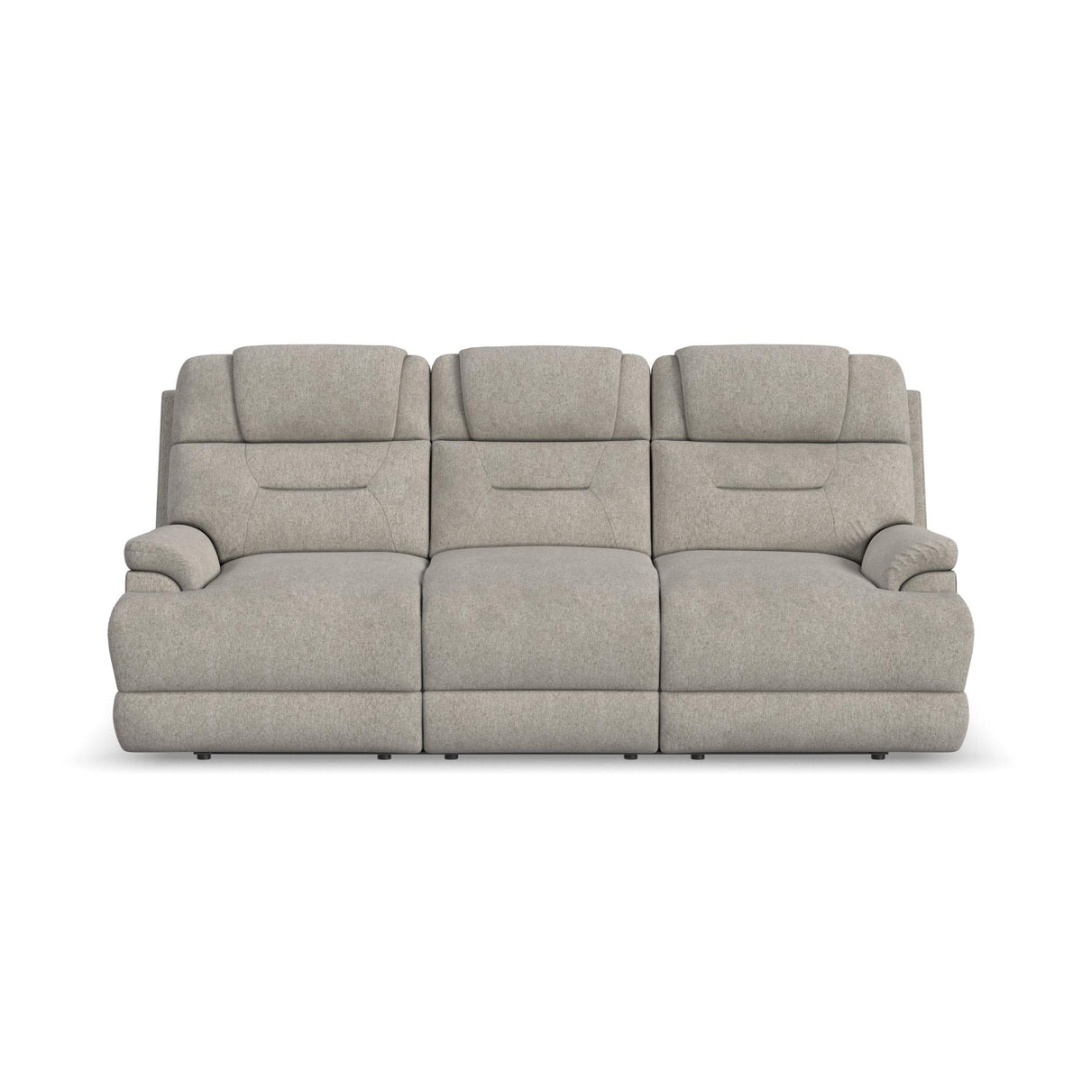 Zecliner Zofa Fabric Power Sleep Sofa with Power Headrests & Lumbar