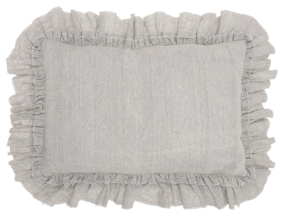 Sofia GE901 Grey 16" x 24" Throw Pillows
