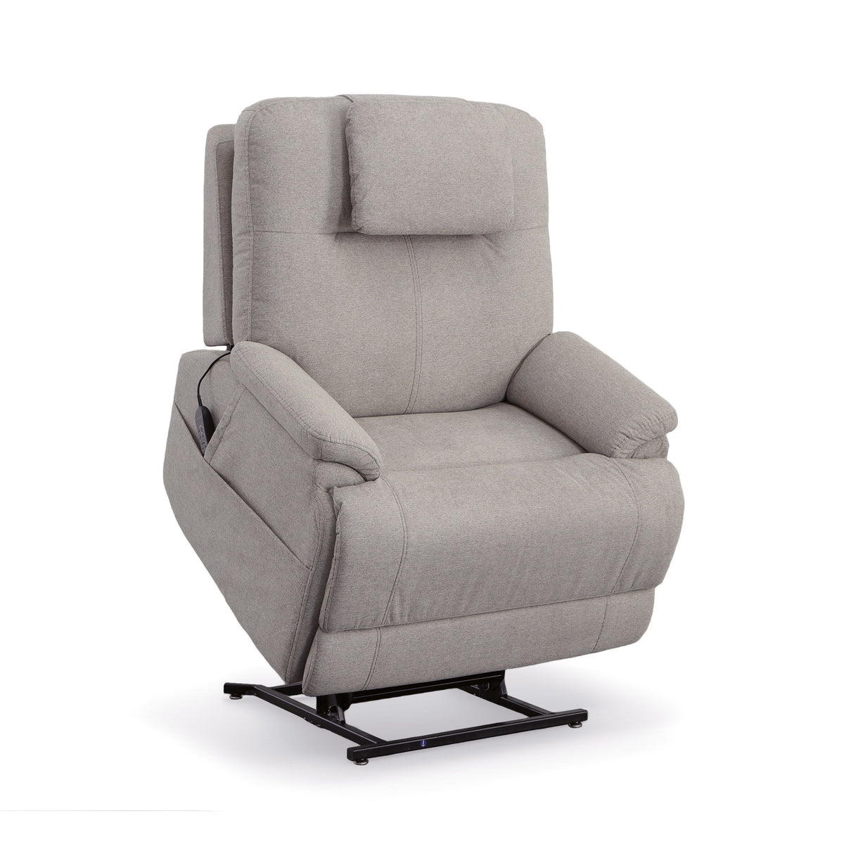 Zecliner Model 1 Fabric Power Lift Sleep Recliner with Power Headrest & Lumbar