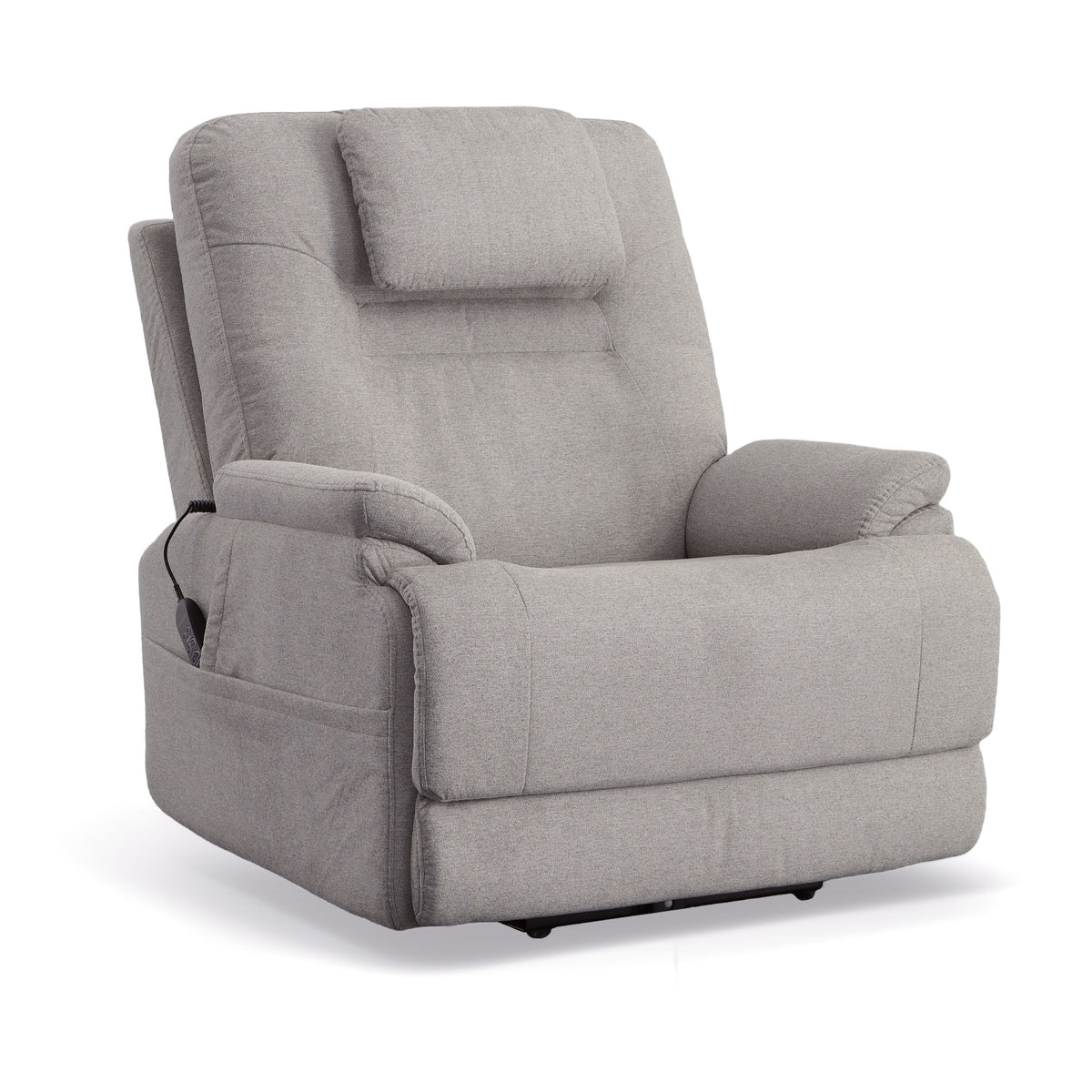 Zecliner Model 2 Fabric Power Sleep Recliner with Power Headrest & Lumbar