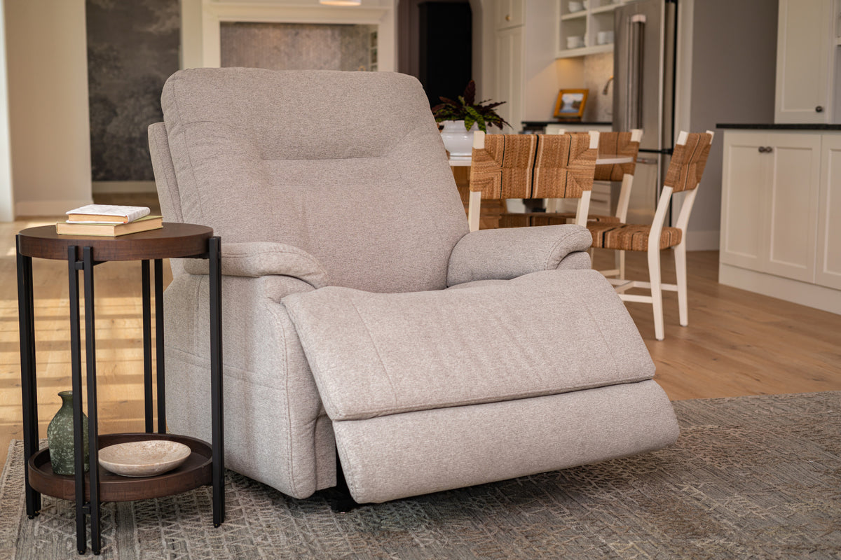 Zecliner Model 2 Fabric Power Lift Sleep Recliner with Power Headrest & Lumbar