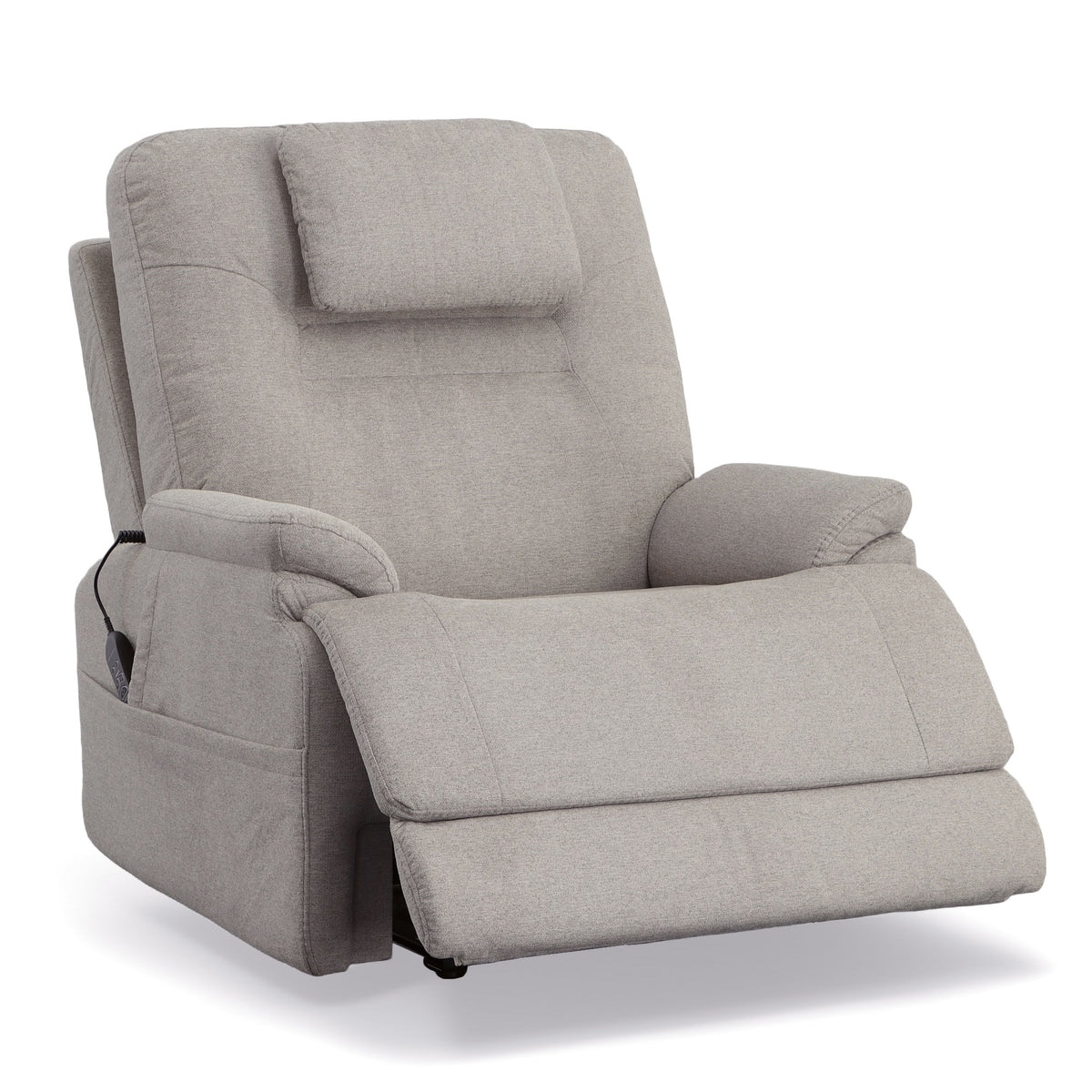 Zecliner Model 2 Fabric Power Lift Sleep Recliner with Power Headrest & Lumbar