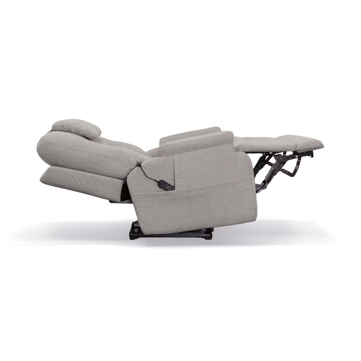 Zecliner Model 2 Fabric Power Lift Sleep Recliner with Power Headrest & Lumbar